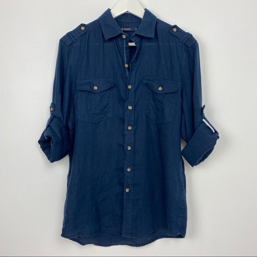 Defecto Mens Button Down - Picture 1 of 10